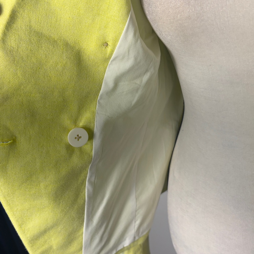 Banana Republic Double Breasted Linen Cotton Blazer (Size 0) - Picture 4 of 7
